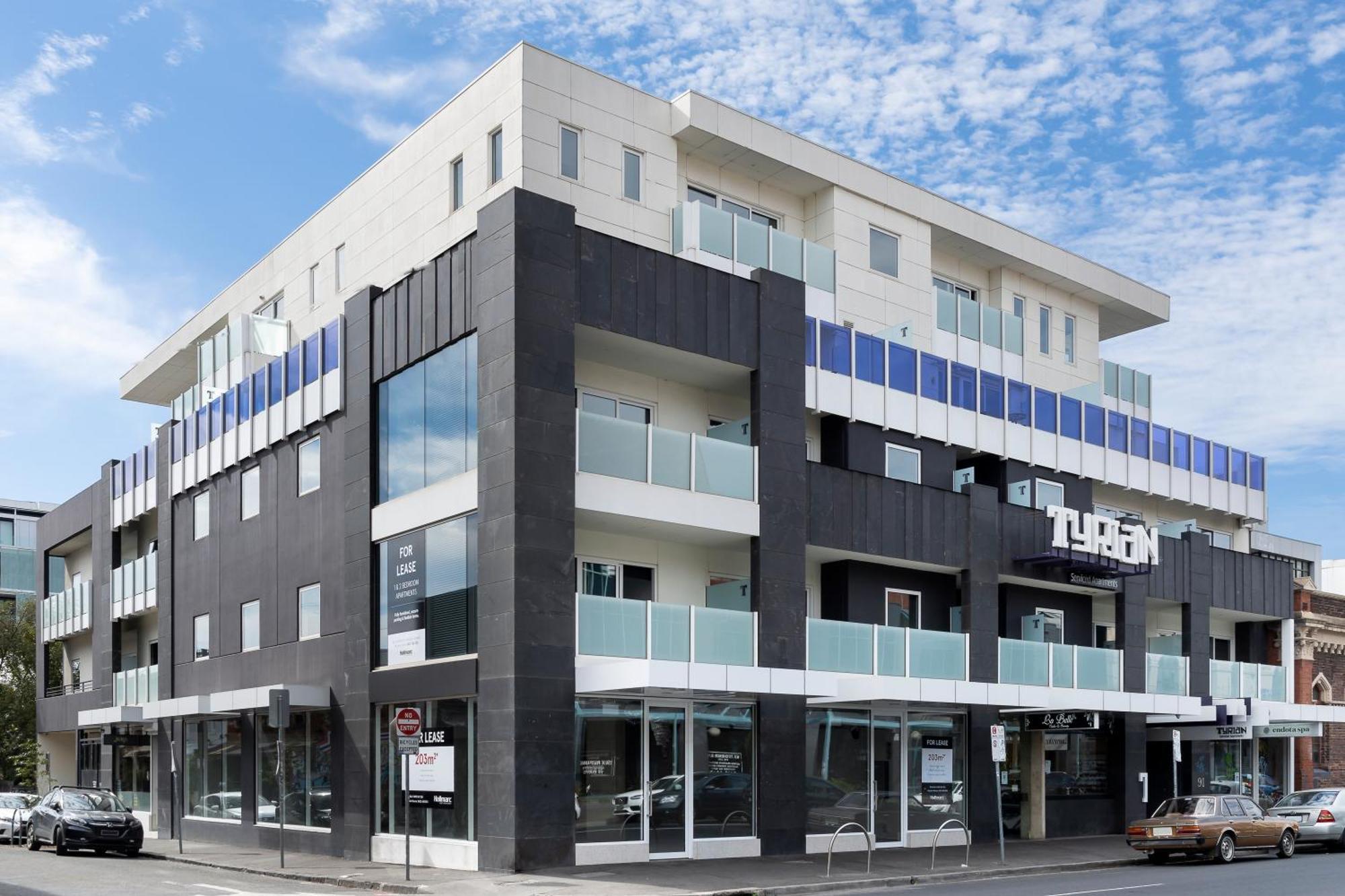 Tyrian Serviced Apartments Fitzroy Melbourne Exteriör bild